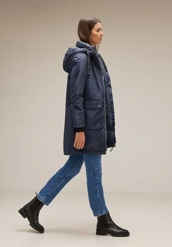Street One Glänzende Longjacke
