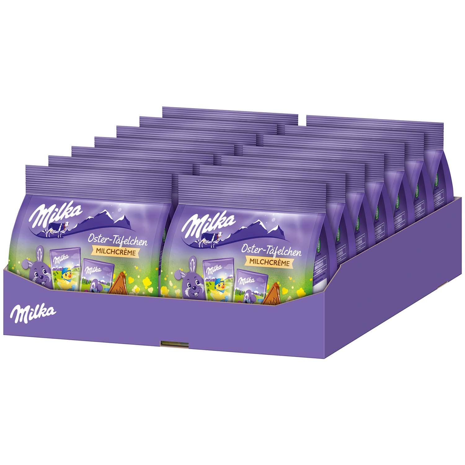Milka Oster-Täfelchen Milchcrème 15x10g