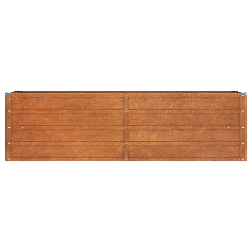vidaXL Hochbeet Hochbeet Rostig 160x40x45 cm Cortenstahl (1 St)