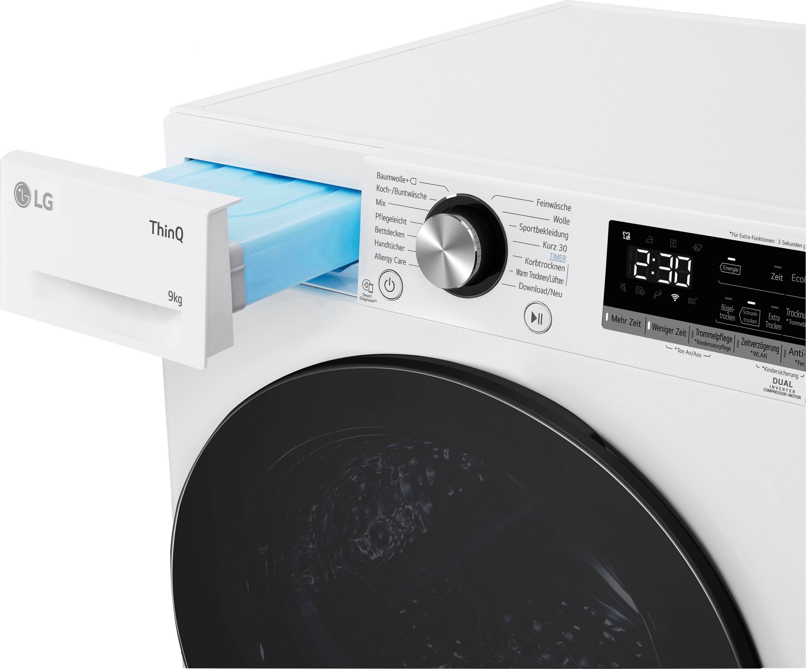 LG Wärmepumpentrockner Vivace RT90V9W, 9 kg