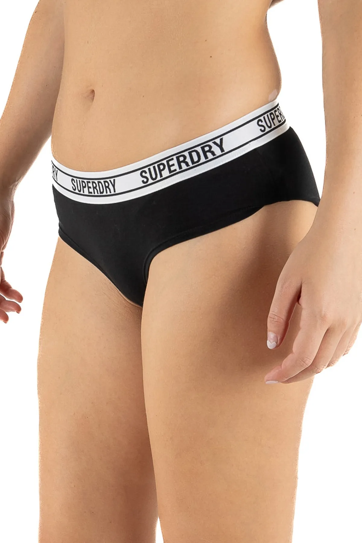 SUPERDRY  Panty Damen / Mädchen SCHWARZ
