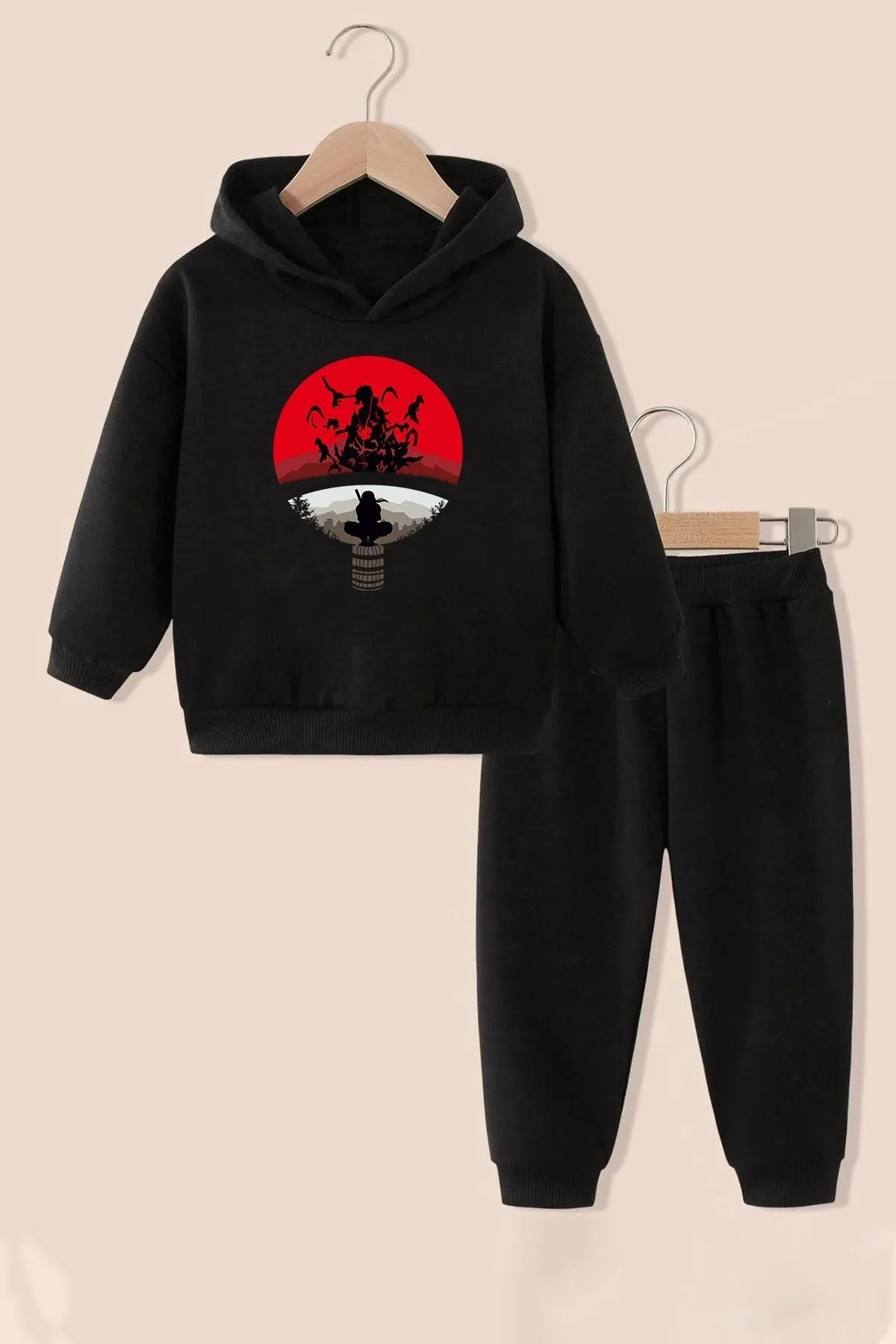 uyguntarz  Itachi Uchiha-Trainingsanzug-Set für Kinder