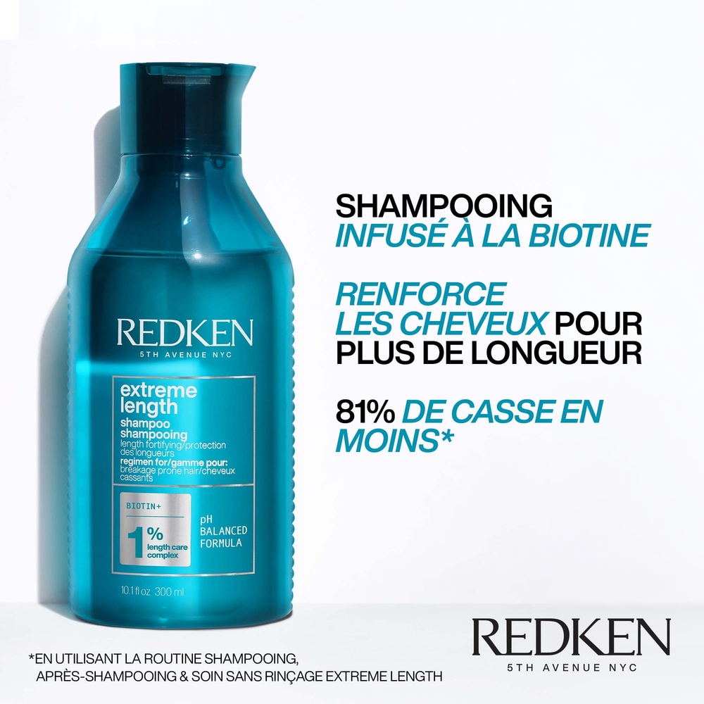 Redken Extreme Length Shampoing fortifiant longueurs