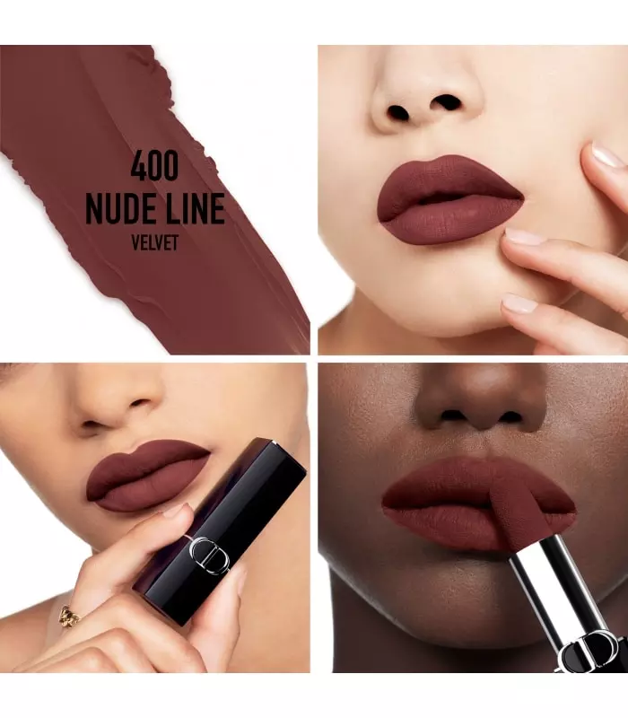 ROUGE DIOR NEW VELVET Rouge à lèvres confort et longue tenue