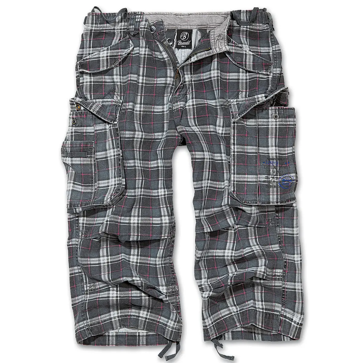 Industry 3/4 Hose darkgrey-purple