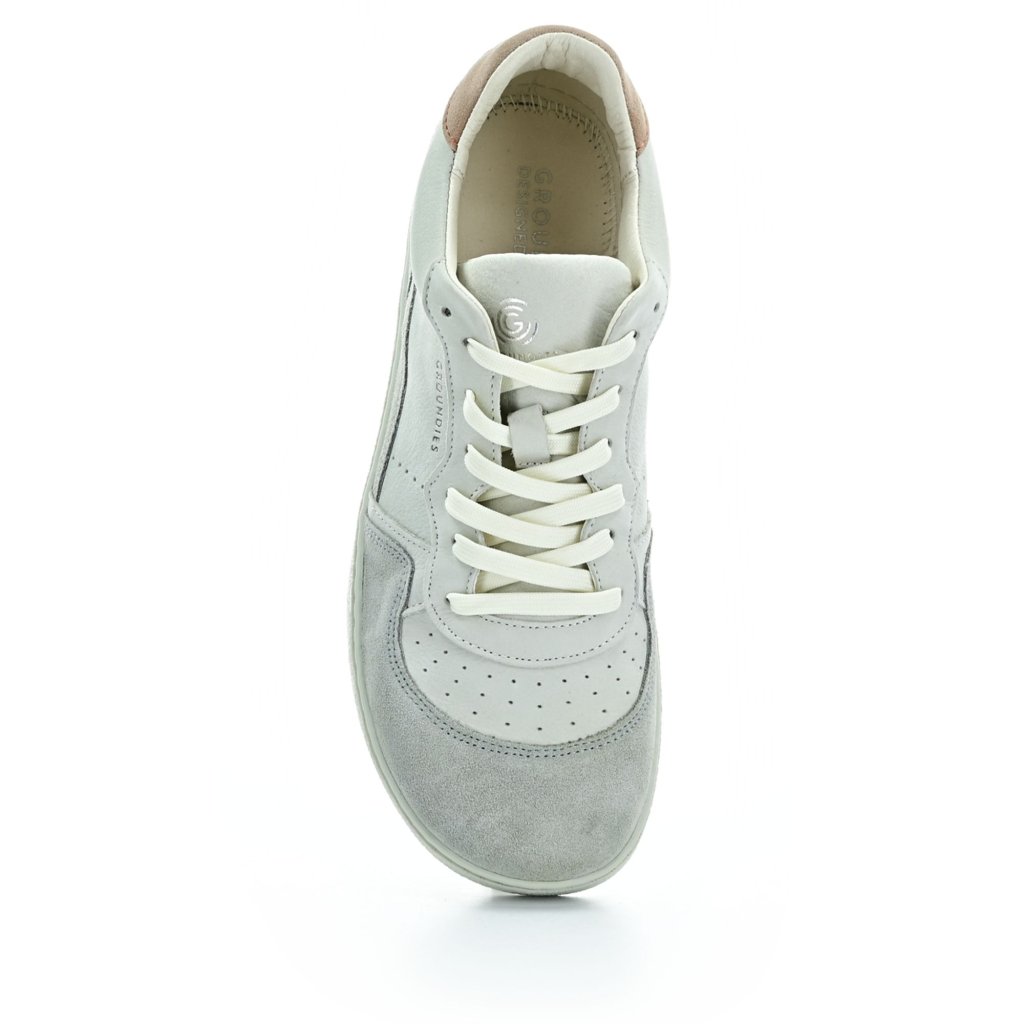 Groundies Nova GS Grey/Pink Barfußsneaker