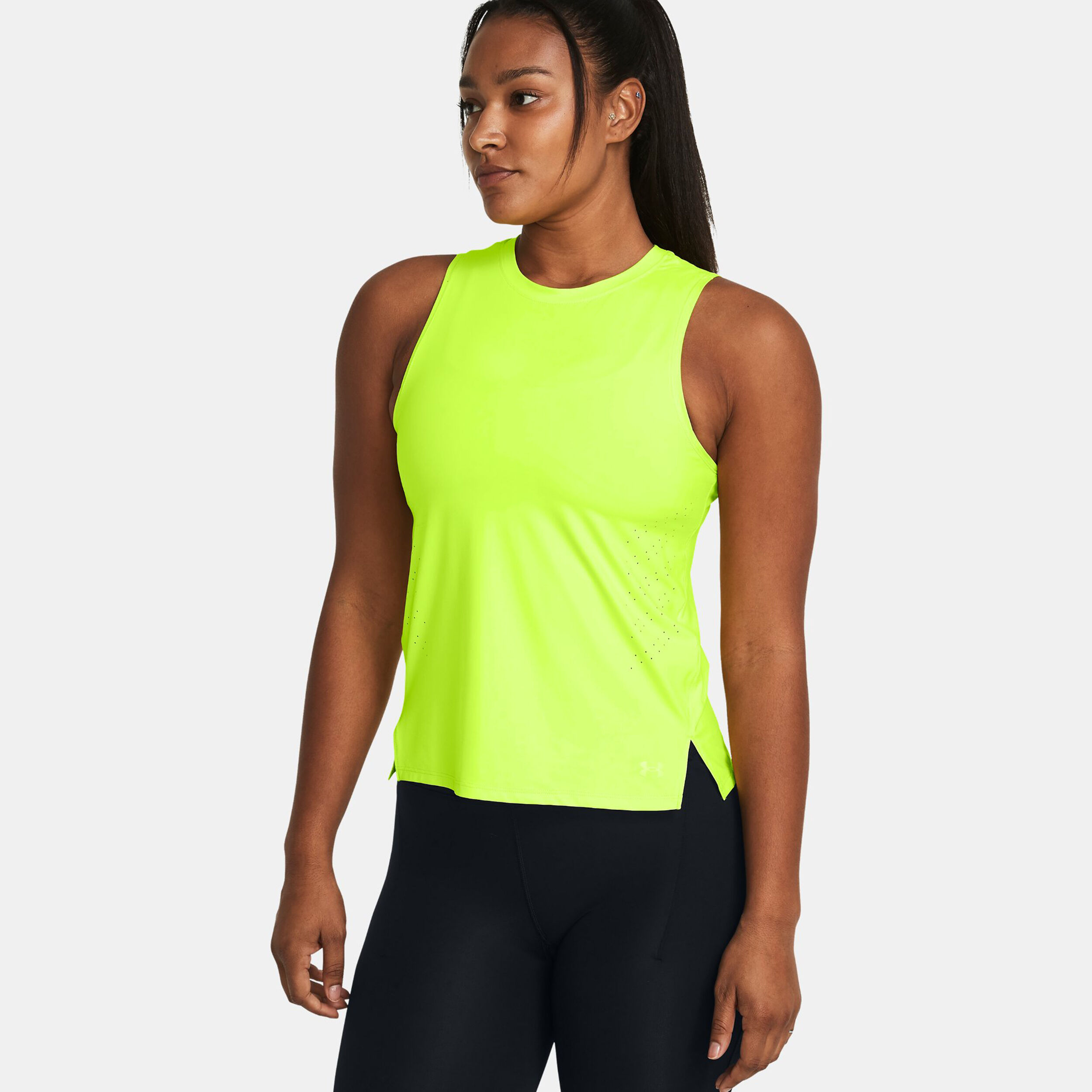 Laser Tank-Top Damen - Neongelb