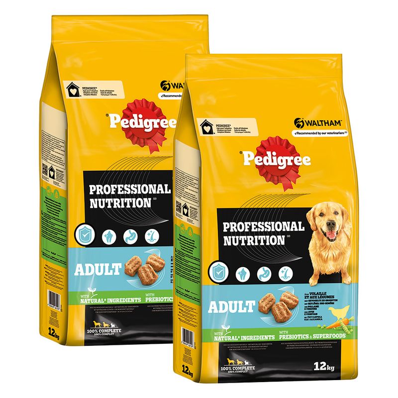 Pedigree Professional Nutrition Adult mit Geflügel & Gemüse
