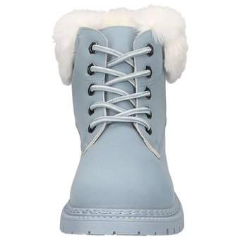 Puccetti Schnür Boots in blau