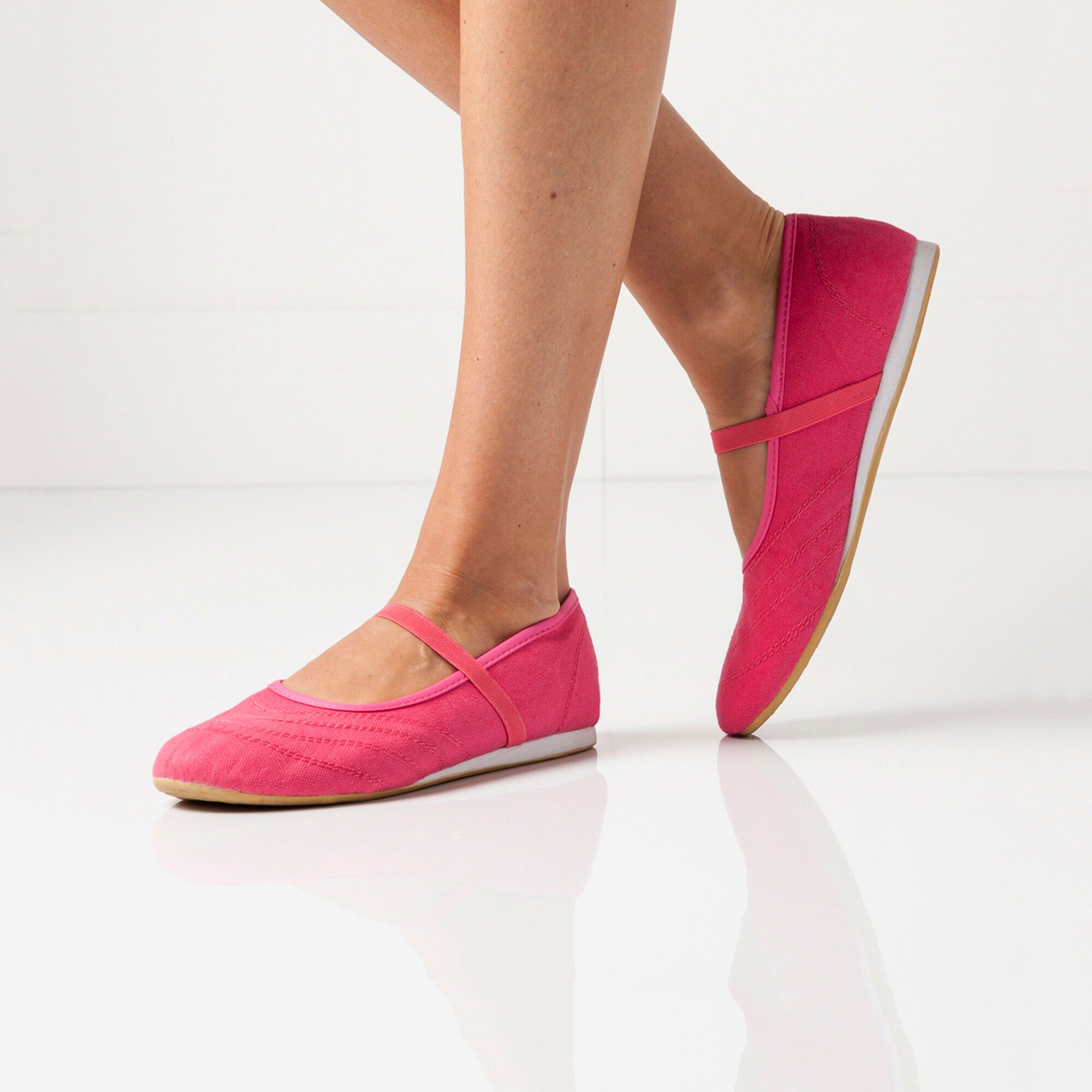 Ballerines élastiquées
