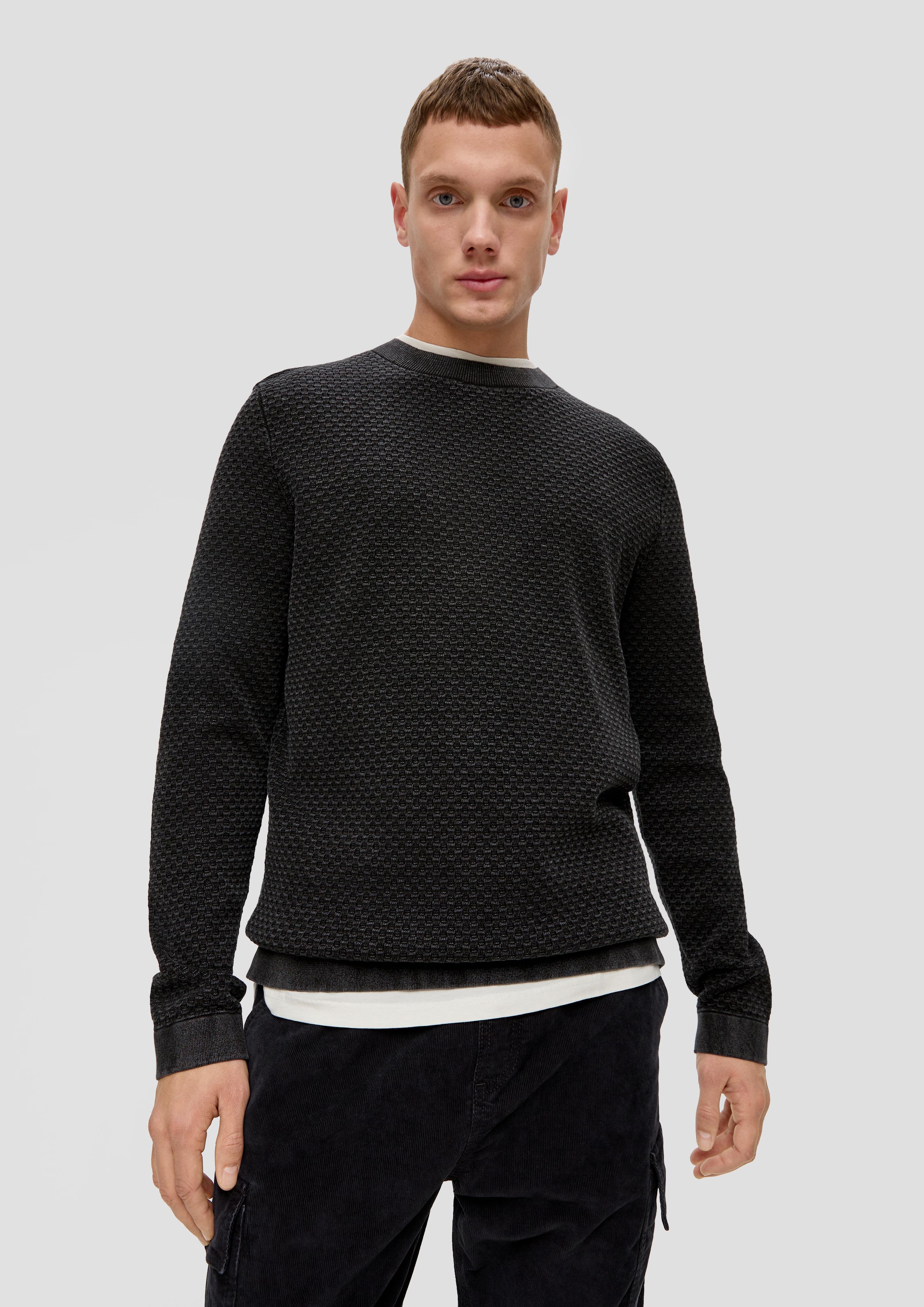 Strickpullover mit Waschung  2151766-9999