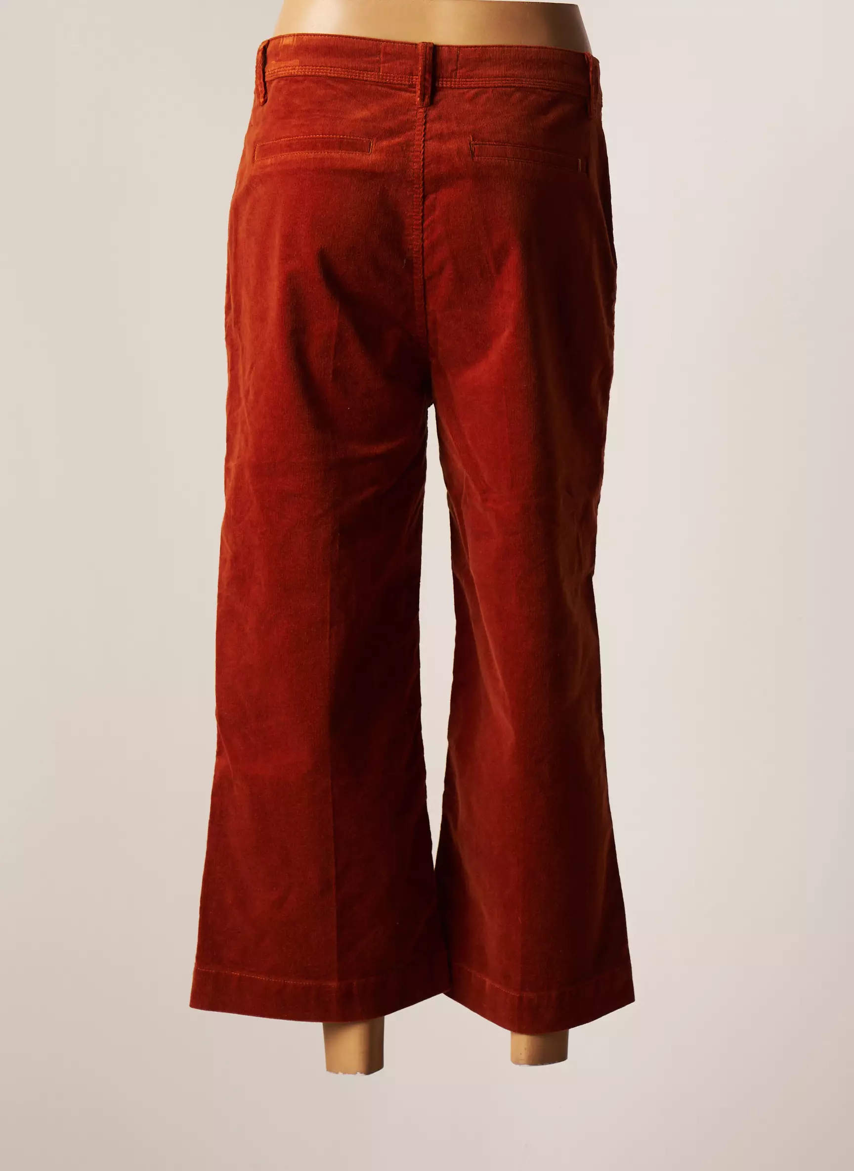 Le Fabuleux Marcel De Bruxelles Pantalon7 8 Femme couleur marron