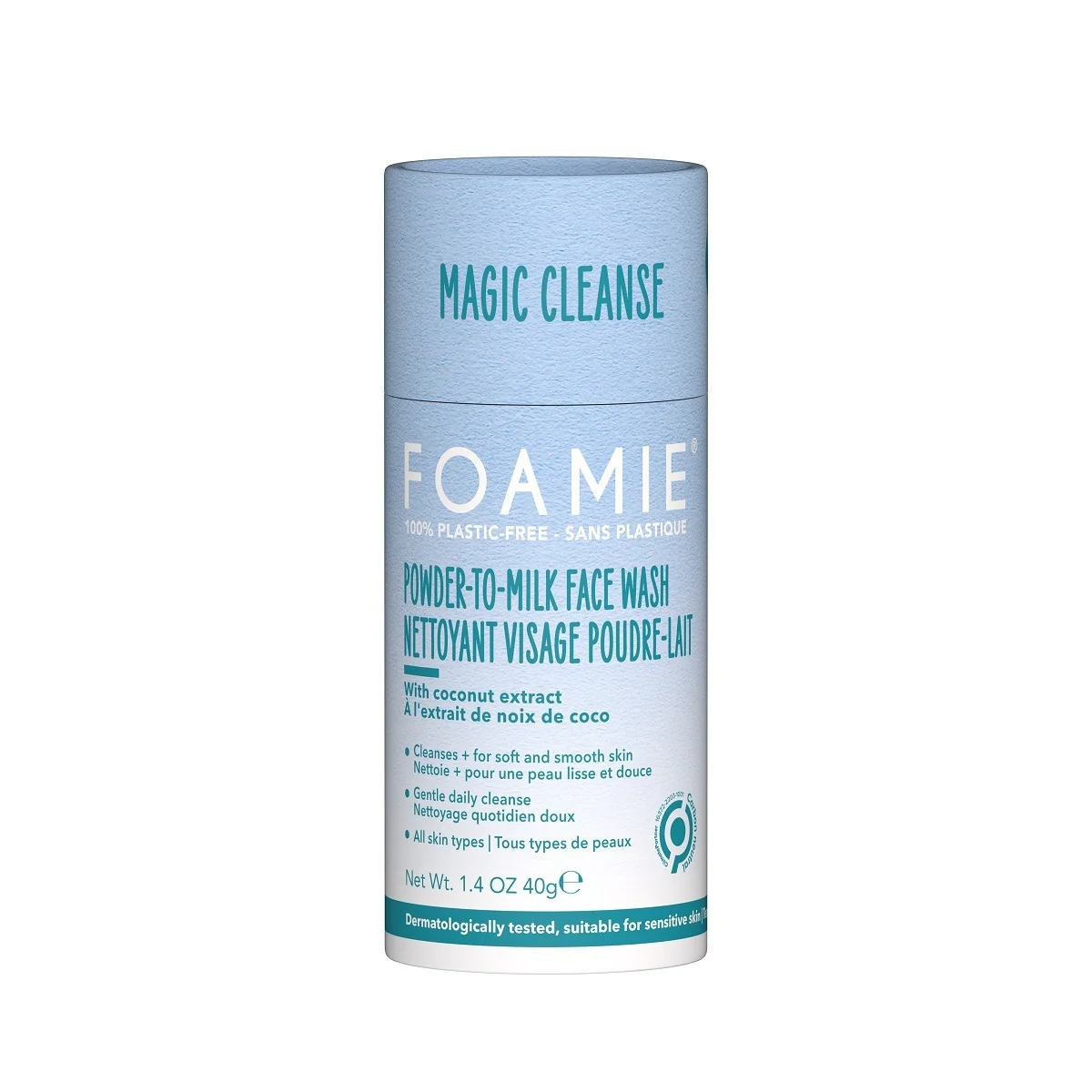 Magic Cleanse putojošs pūderis - sejas tīrīšanas piens
