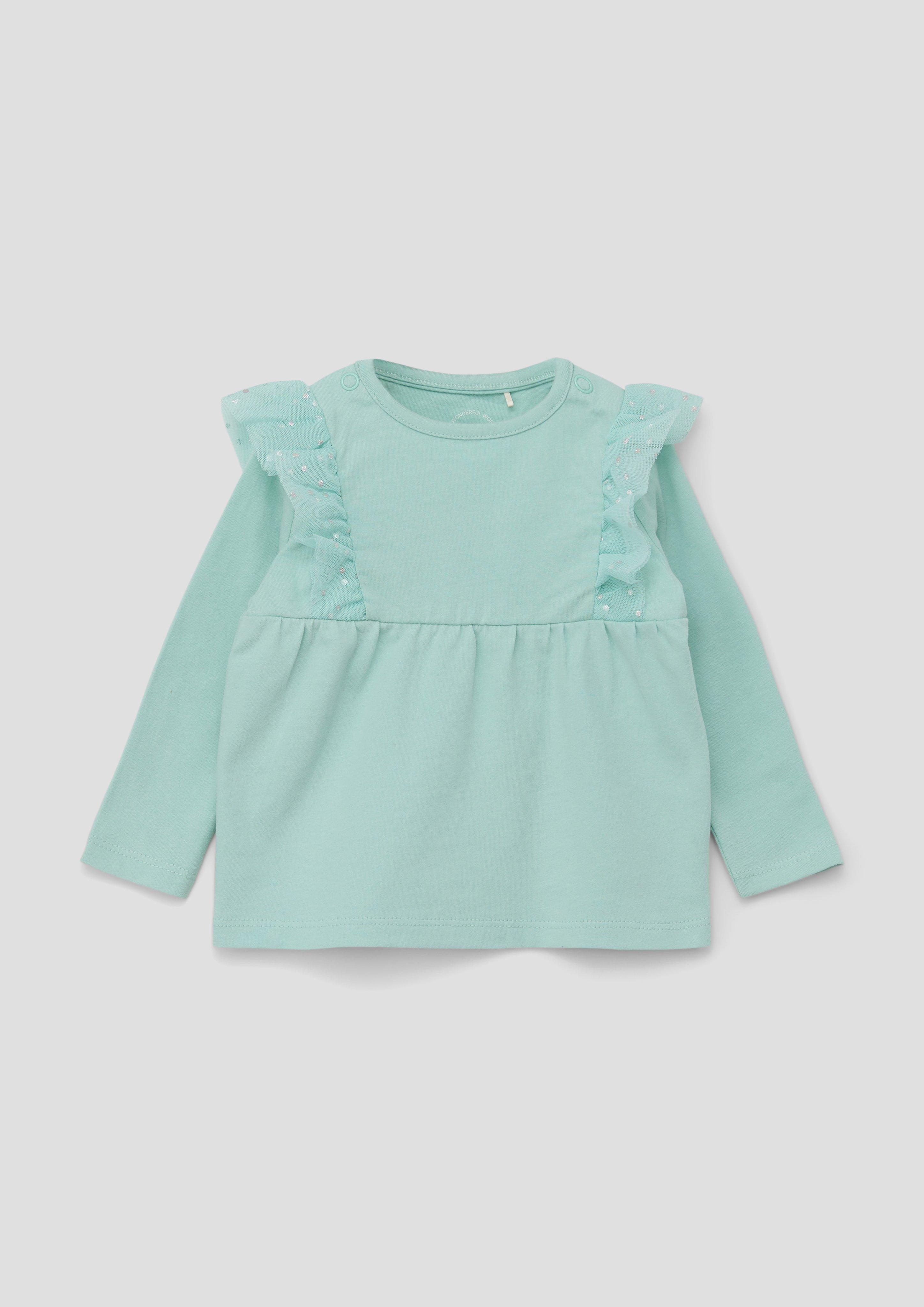 Longsleeve mit Mesh  2140154-6068