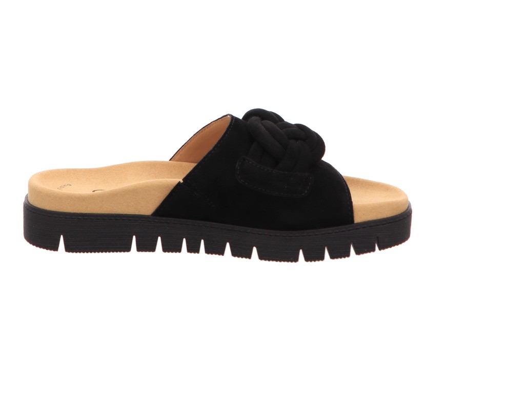 GABOR Komfort Sandalen schwarz