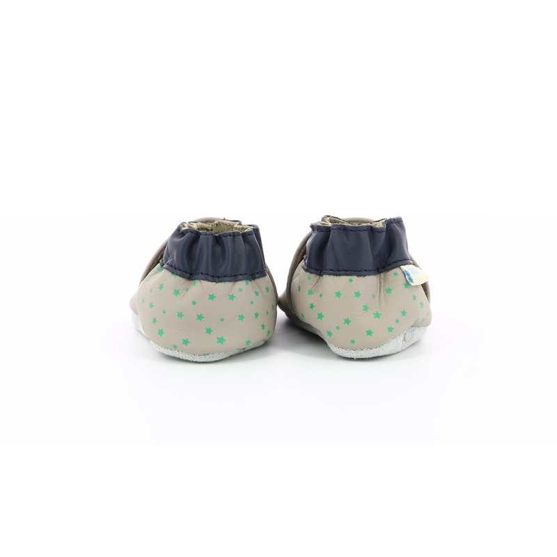 Chaussons cuir Lion Circus