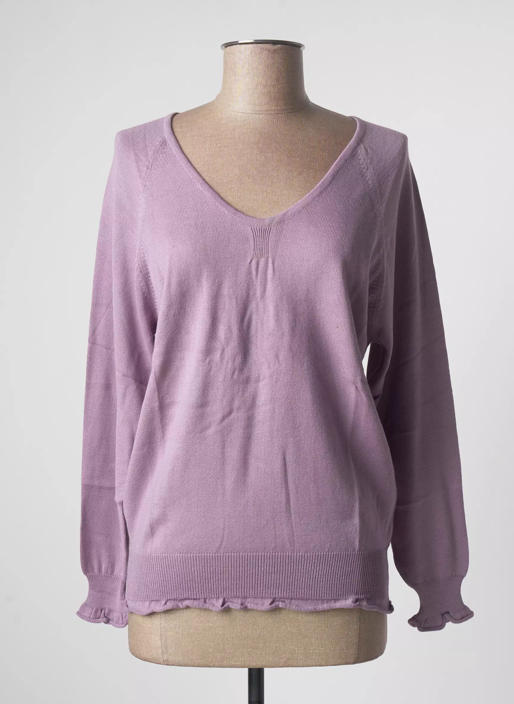 Stefan Green Pulls Femme couleur violet