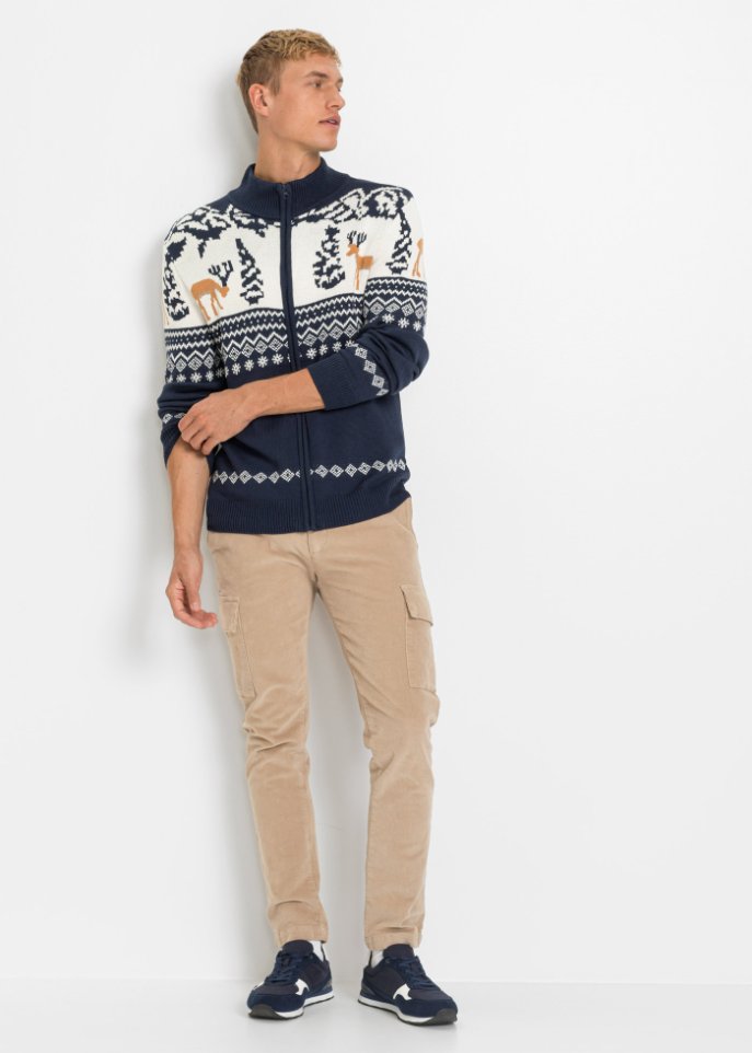 Norweger-Strickjacke