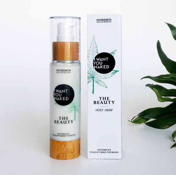 I Want You Naked Holy Hemp The Beauty Gesichtscreme