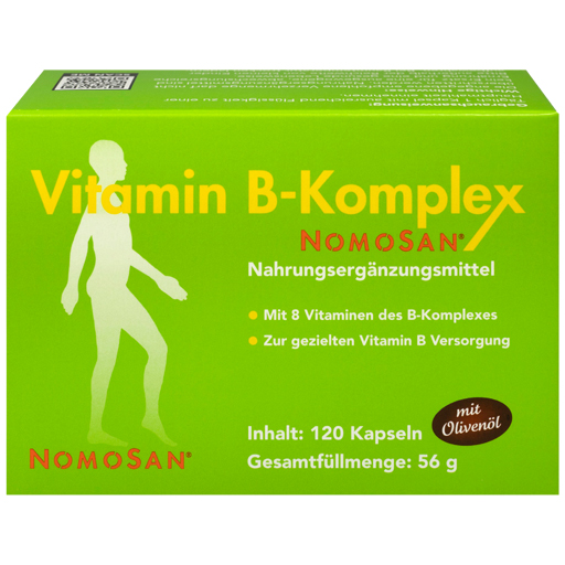 VITAMIN B KOMPLEX Nomosan Kapseln  120 St  Kapseln