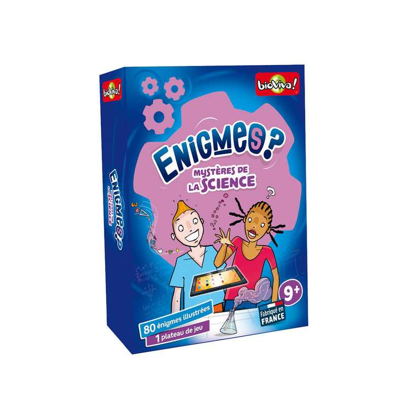 Jeu de cartes Enigmes Mystères de la science Bioviva