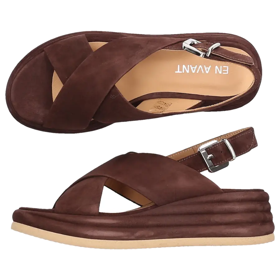 EN AVANT - Sandalen 2801 Kalbsleder - braun