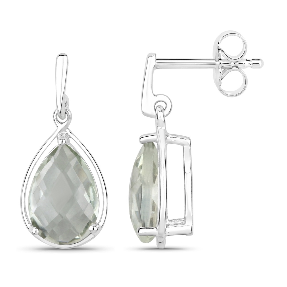 Rafaela Donata Boucles doreilles Argent sterling Améthyste en Argent Bijoux