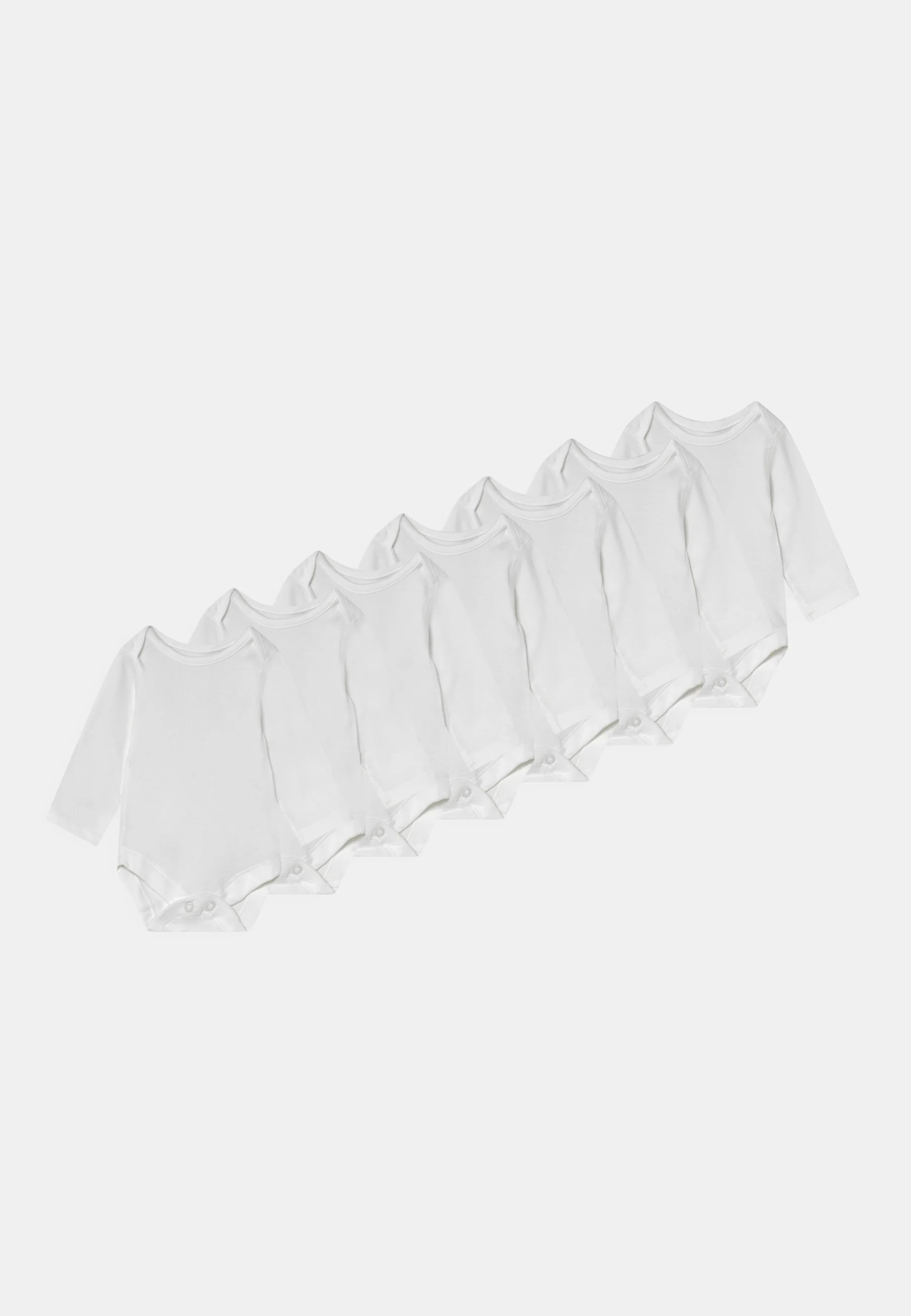 Marks & Spencer - Pack de 7 camisetas unisex de manga larga para bebé - Body