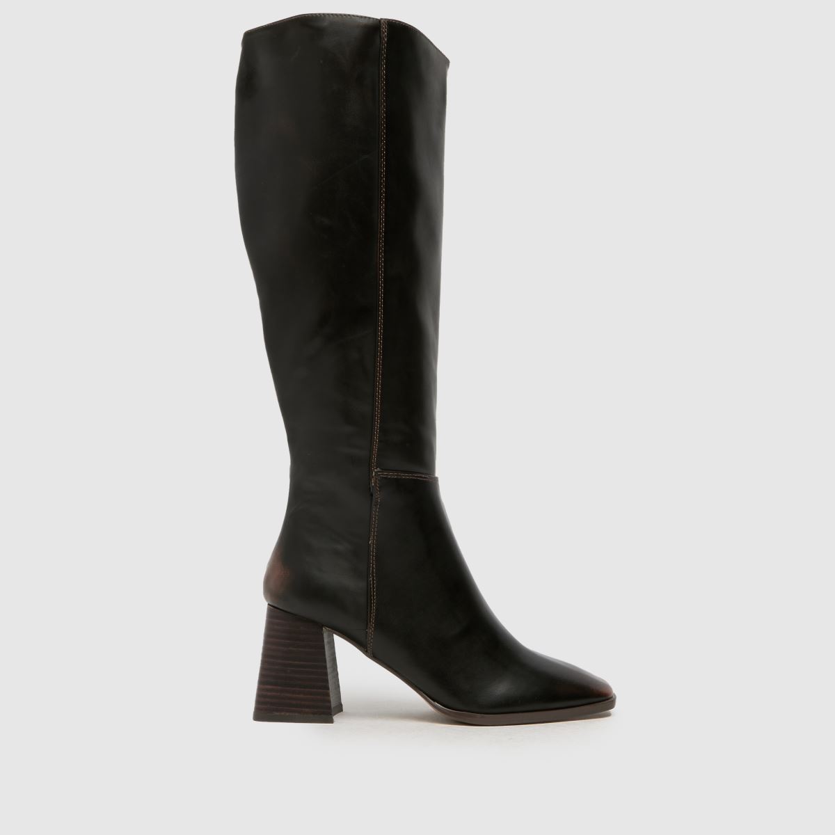 Schuh Dova térdig érő csizma barna színben