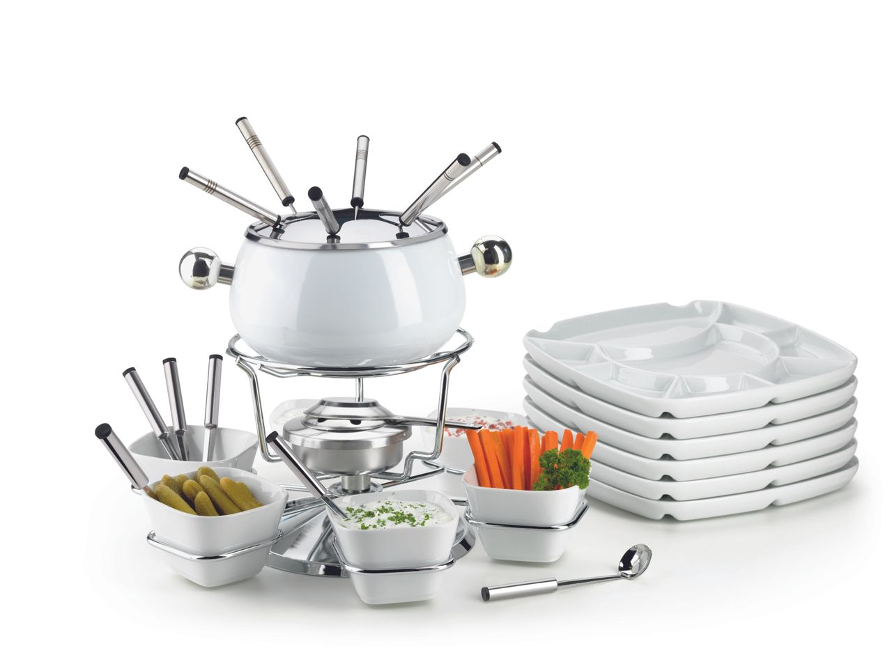 Mäser 28-teiliges Fondue-Set