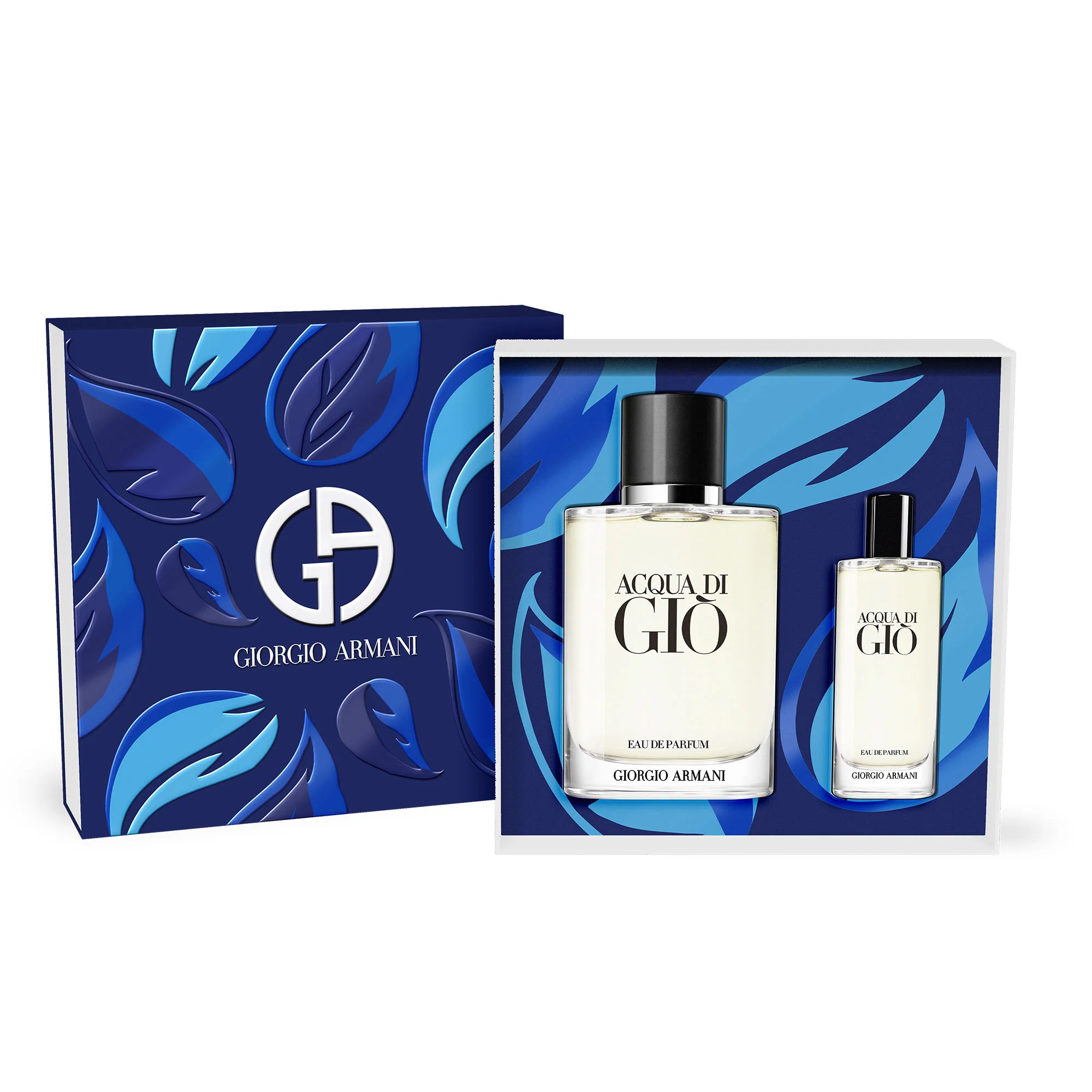 Acqua Di Giò Eau De Parfum Gift Set - Set de regalo de perfume para hombre, Eau de Parfum