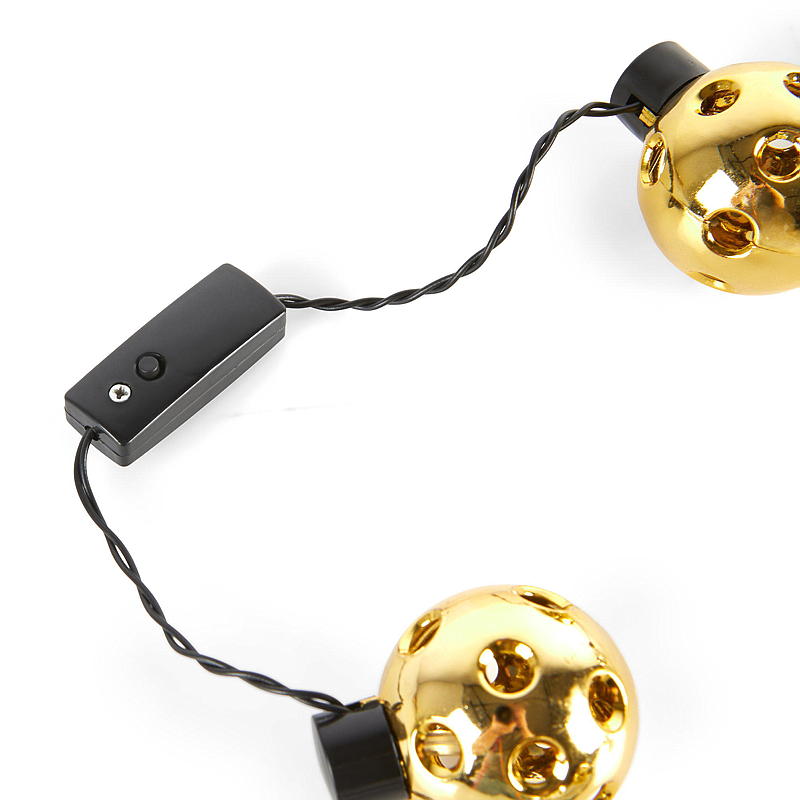 Giform Kjede discokuler m/LED lys