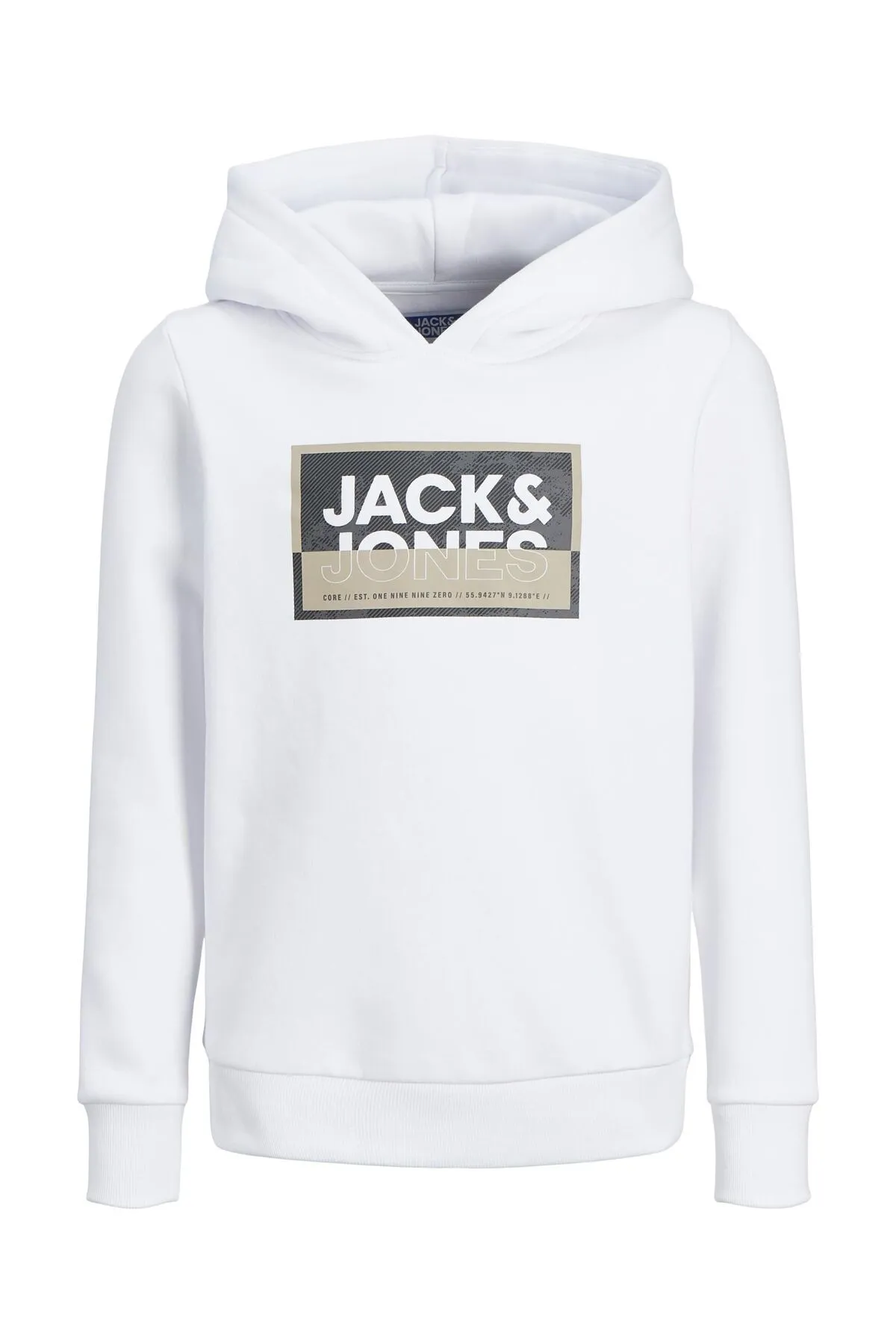 Jack & Jones Junior  Kapuzenpullover Bedruckter Kapuzenpullover Für jungs