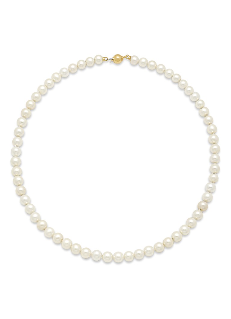 Riviera Yellow Gold Diamond Point Necklace