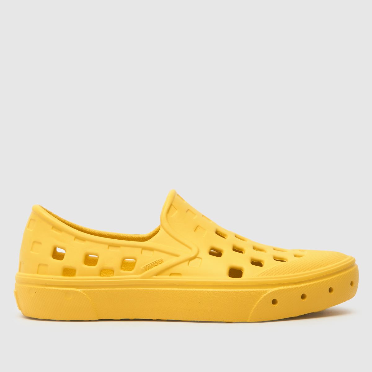 Vans gula slip-on trk juniorsandaler
