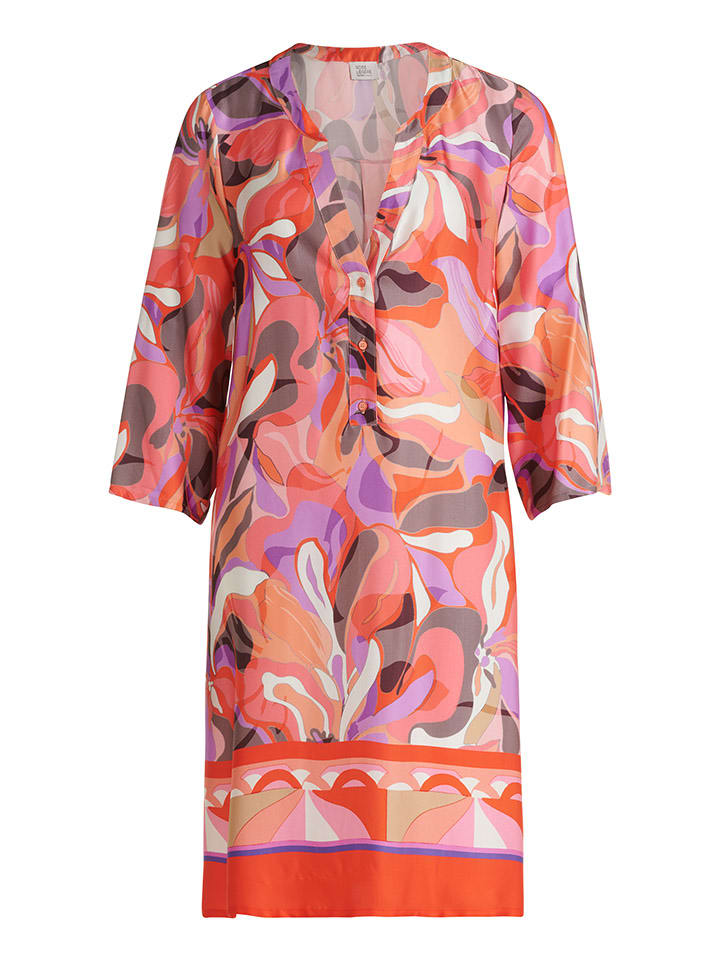 Vera Mont Kleid in Orange/ Lila günstig kaufen