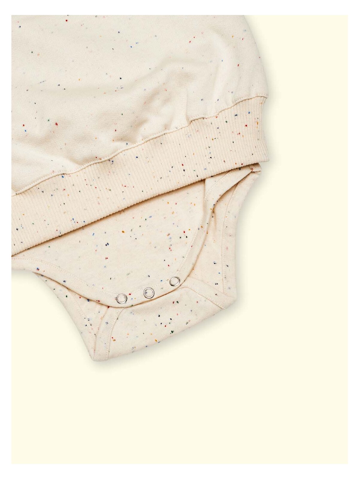 Wombly Pippa Sweatshirtbody, creme