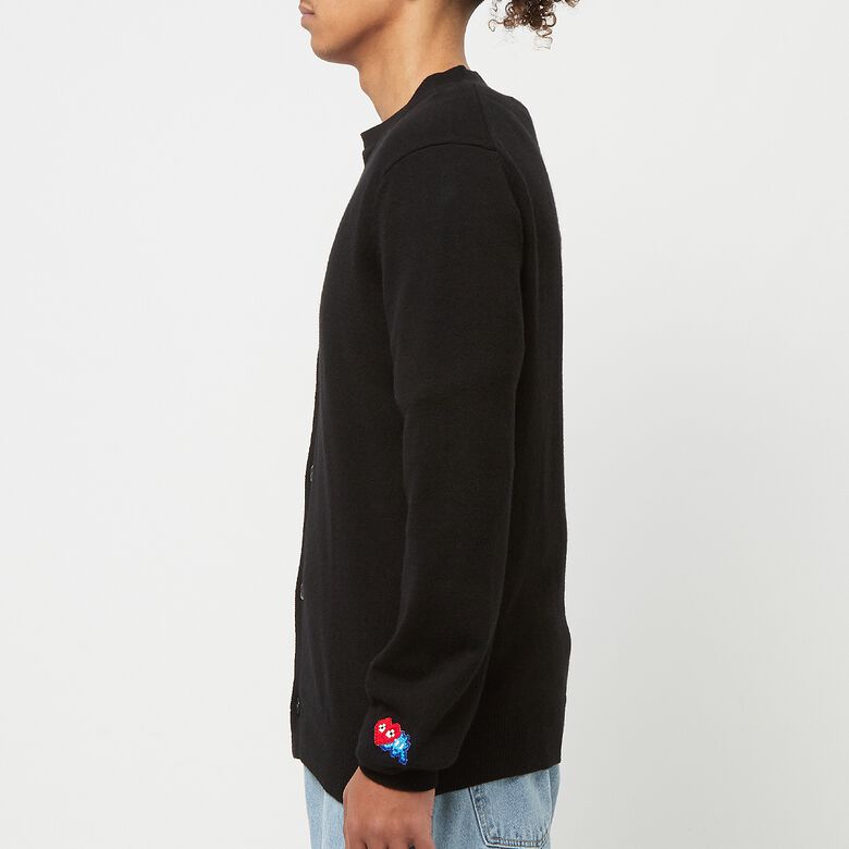 Comme des Garcons Play Knit Cardigan Black