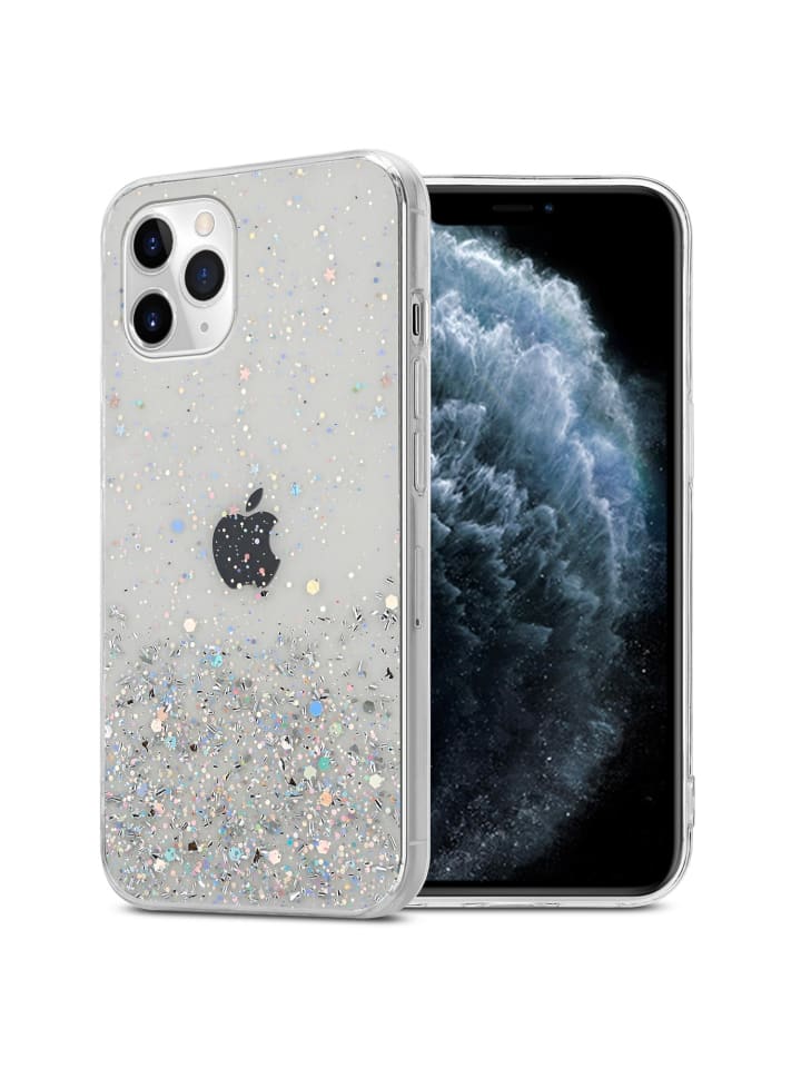 cadorabo Hülle für Apple iPhone 11 Glitter in Transparent mit Glitter günstig kaufen iPhone 11