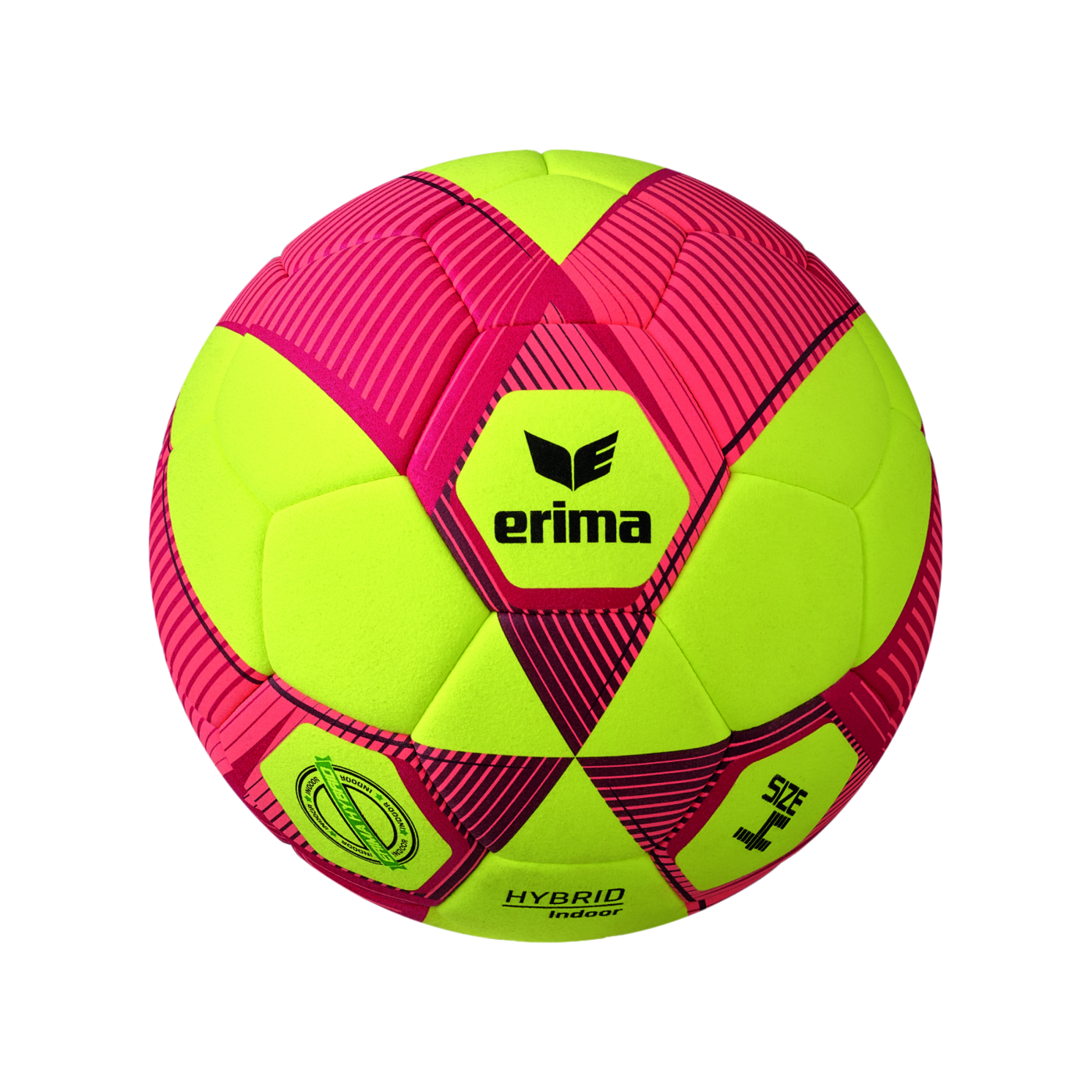 Erima Hybrid Indoor Trainingsball Gelb Rot