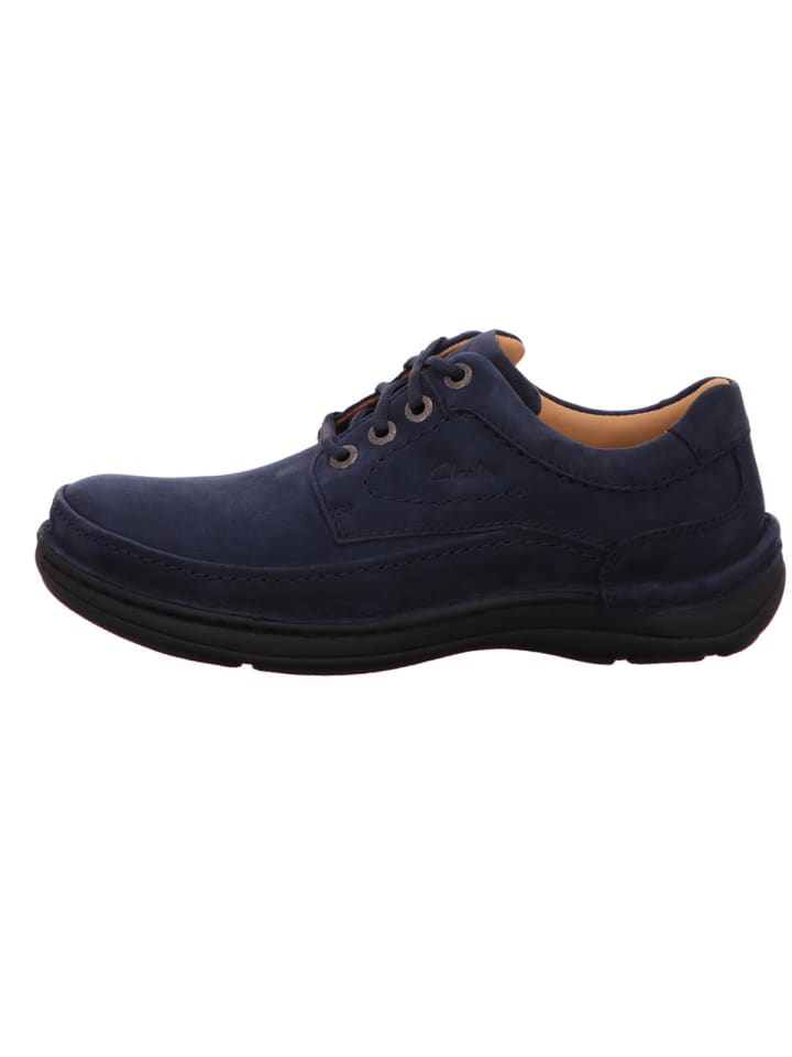 Clarks Freizeit Schnürer für Herren in dunkel_blau in dunkel-blau günstig kaufen 7,5