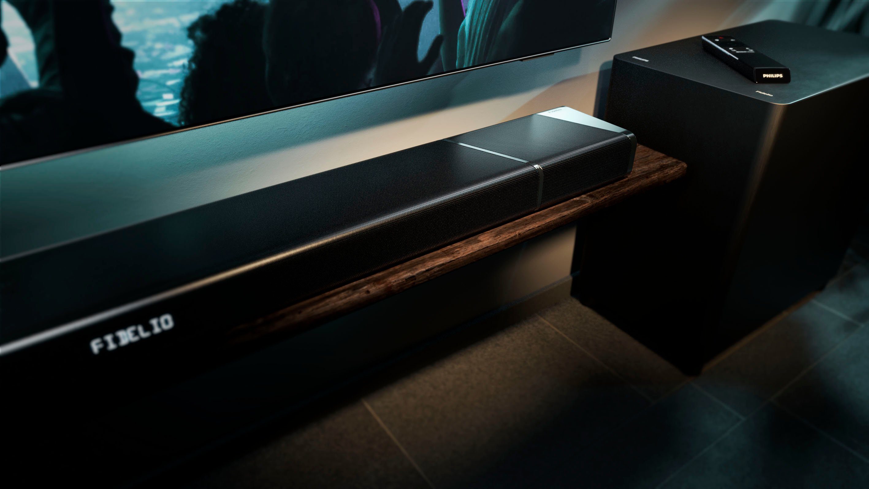 Philips Fidelio B97 7.1.2 Soundbar (Bluetooth, WLAN, 450 W)