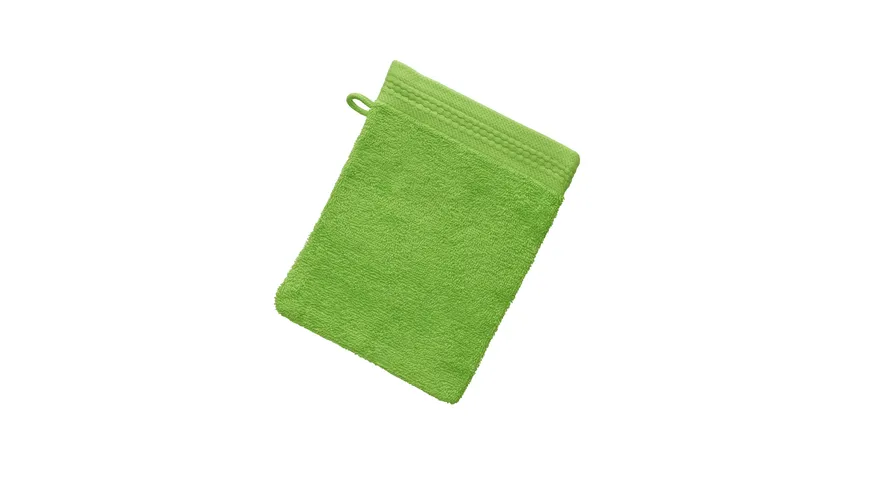 Waschhandschuhe Grün