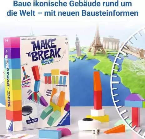 Make 'n' Break  - Around the World - Spiel ab 8 Jahren