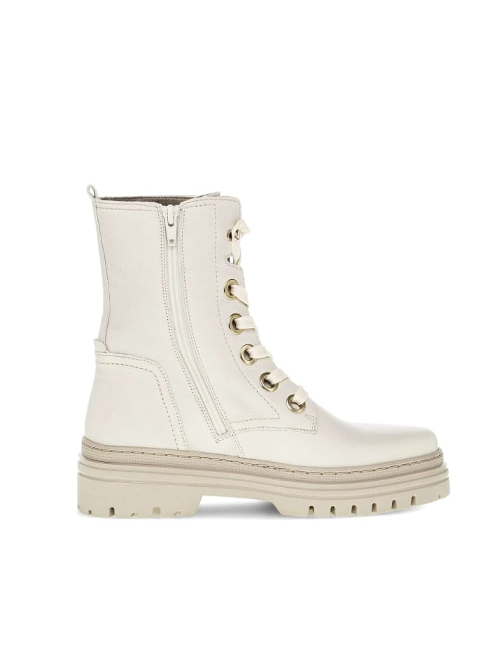 Gabor Fashion Schnürstiefeletten in beige günstig kaufen