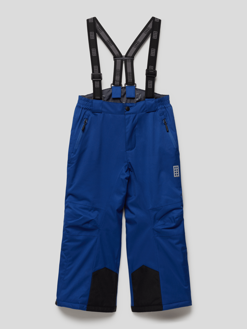 Outdoor-Hose mit Label-Detail in dunkelblau