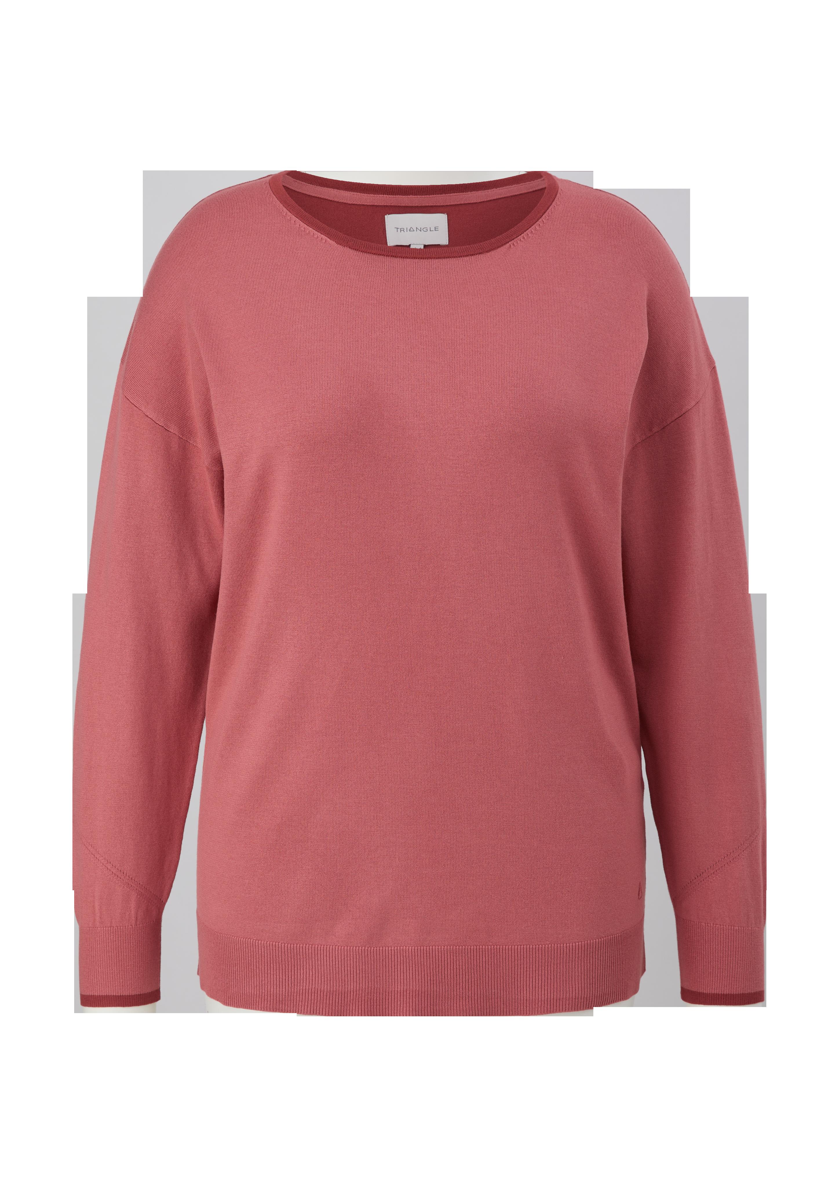 Strickpullover mit Konstrastdetails  2136633-3555