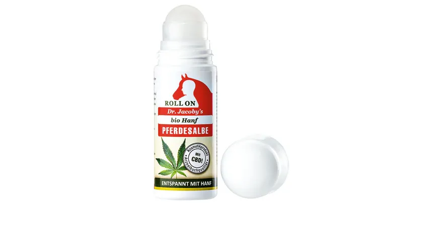 Dr. Jacoby's Pferdesalbe mit Hanf als Kosmetikprodukt in Premiumqualität 75 ml
