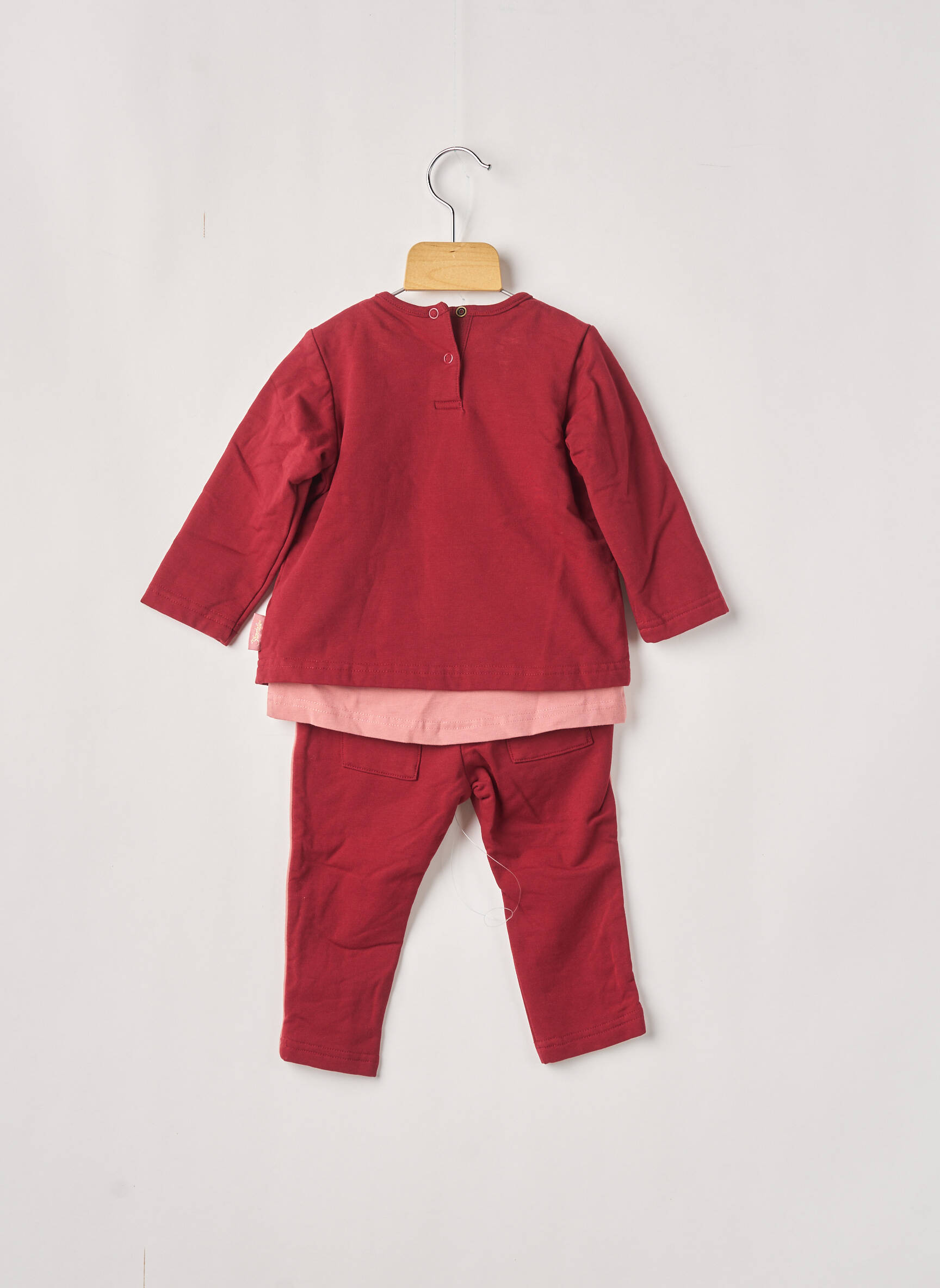 Sterntaler Ensembles Pantalon Enfant couleur rouge