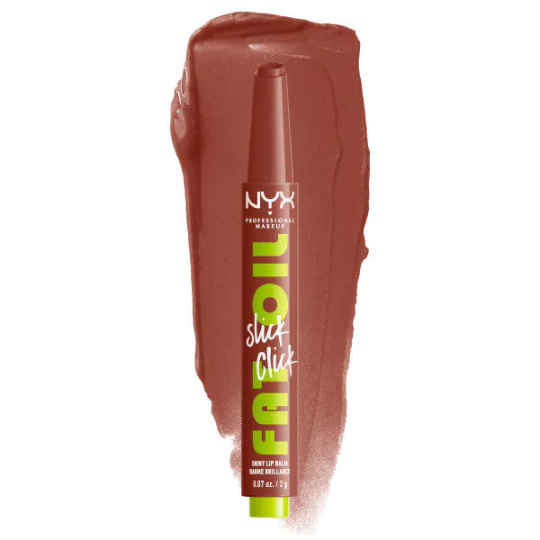 Σύνδεσμος για το κραγιόν NYX Fat Oil Slick Click στο βιογραφικό μου